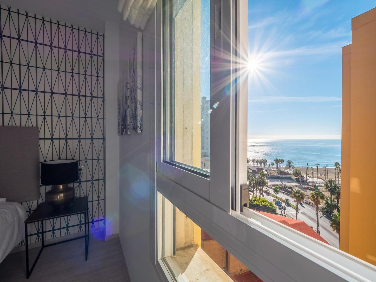Malagueta Sea View - Premium Apartment Málaga Eksteriør billede